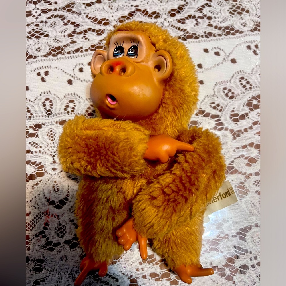 Rutherford II thumb and foot sucking baby ape